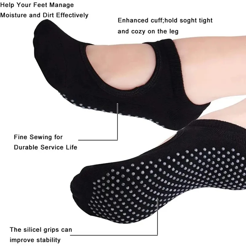 1-3 pares de meias de ioga ant - Pilate Yoga Workout avaliação e preço